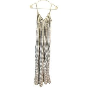 Gap striped maxi dress